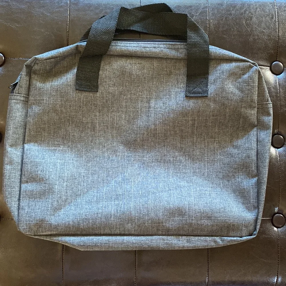 Gray Office Laptop Bag